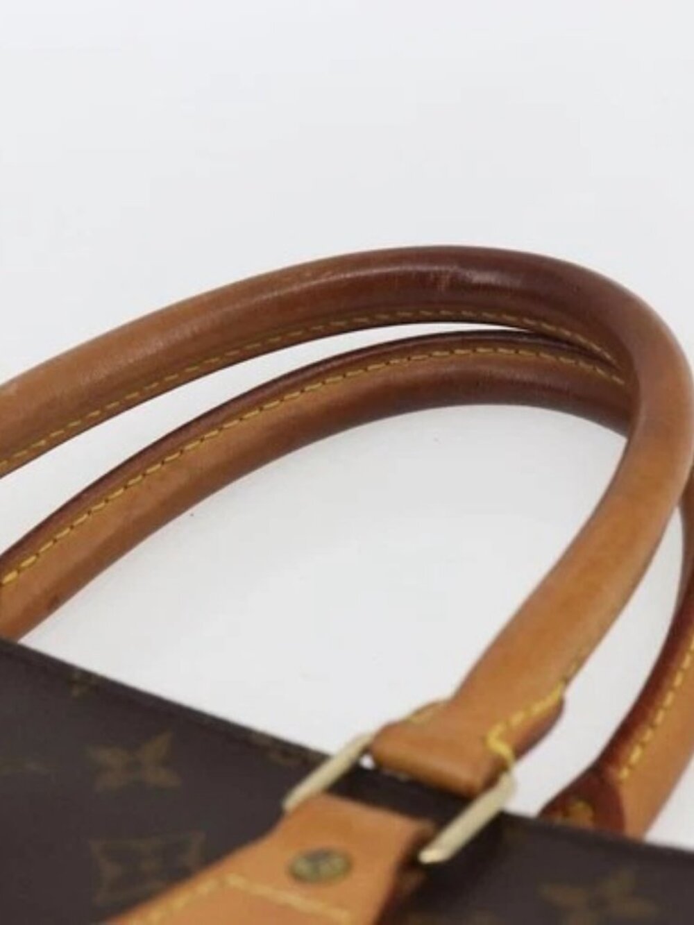 LOUIS VUITTON Monogram Sac Plat Hand Bag - Picture 7 of 16